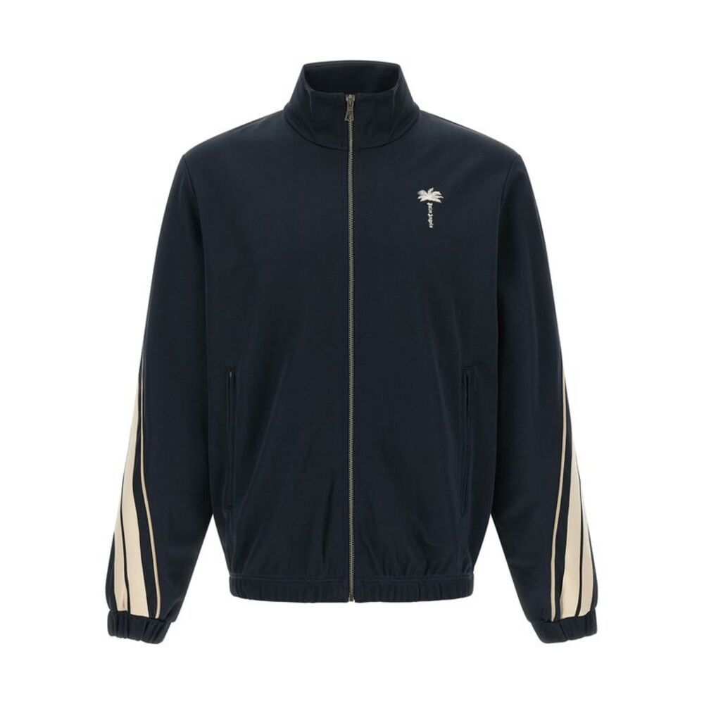 Palm Angels Blue Polyester Men's Sweatshirt